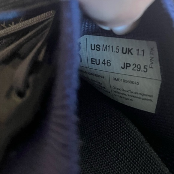 On Running Men Sz. 11.5 Cloudswift 3 Denim/Midnight Running Athletic Shoe - Picture 9 of 12